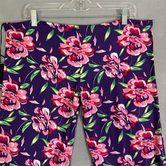 Michael Lauren Pants Women Sz XS Bell Bottom Draw String Lightweight Floral Fun - Picture 7 of 14